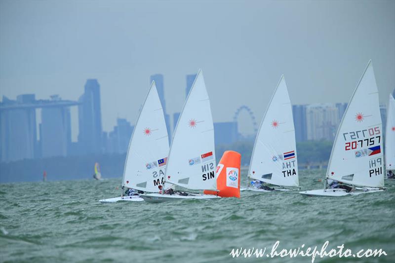 Southeast Asian Games day 1 photo copyright Howie Photogaphy / www.howiephoto.com taken at Singapore Sailing Federation and featuring the ILCA 7 class