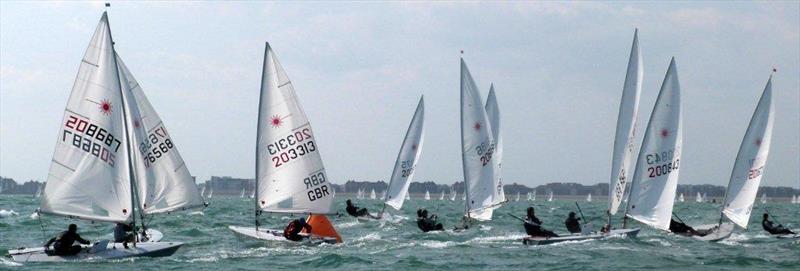 Rooster Laser Masters' Nationals at Pevensey Bay photo copyright Adrian Peckham taken at Pevensey Bay Sailing Club and featuring the ILCA 7 class