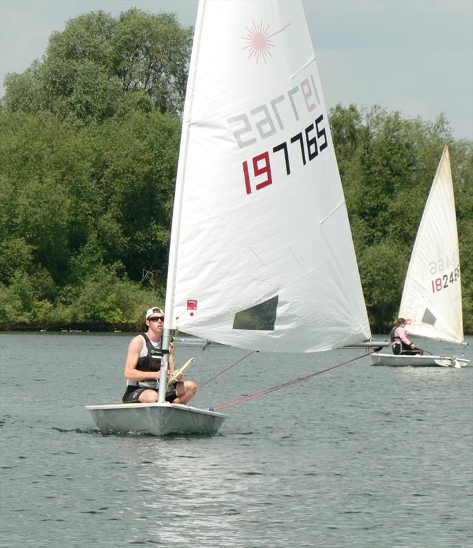 Lasers at Fishers Green photo copyright Kevin O’Brien taken at Fishers Green Sailing Club and featuring the ILCA 7 class