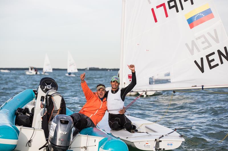 Venezuela Laser at Sailing World Cup Miami - photo © Pedro Martinez / Sailing Energy