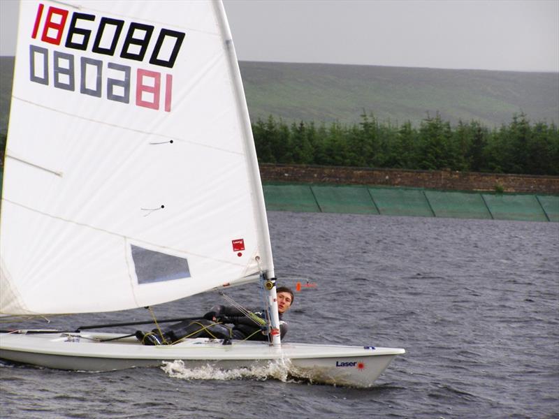 Yorkshire and Humberside Youth Travellers at Pennine photo copyright Steve Chilton taken at Pennine Sailing Club and featuring the ILCA 7 class