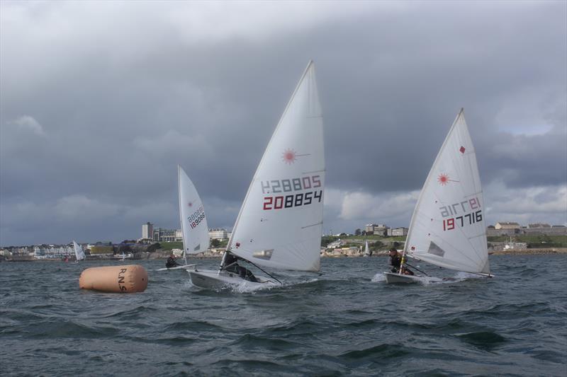 Royal Western Yacht Club Win or Swim Cup day 1 photo copyright Dan Drew taken at  and featuring the ILCA 7 class