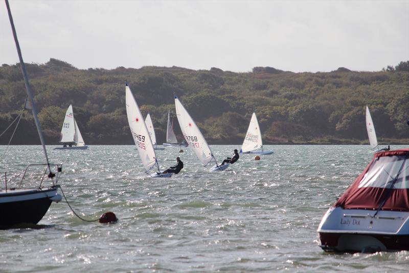 Final day of the Christchurch Harbour Interclub Series photo copyright Sarah Desjonqueres taken at Christchurch Sailing Club and featuring the ILCA 7 class