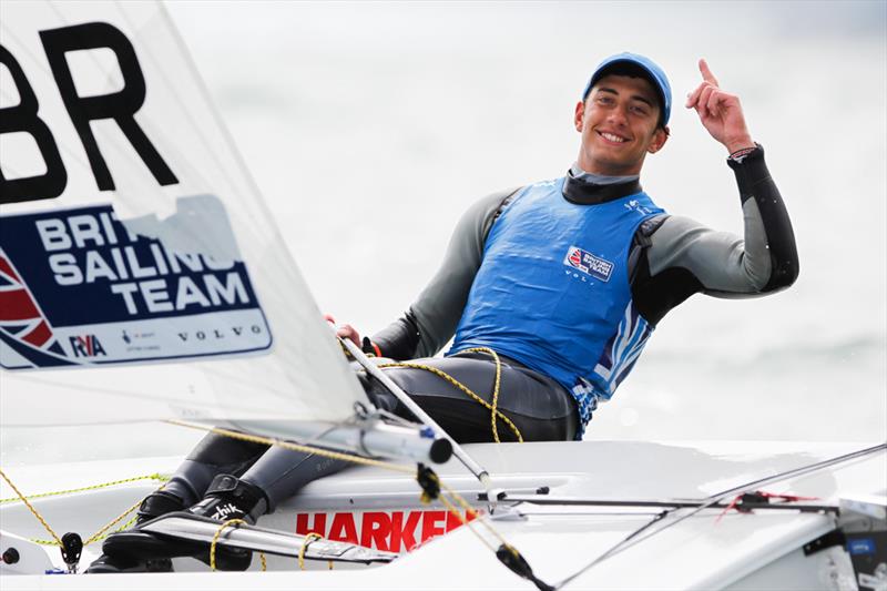 Laser Gold for Daniel Whiteley at the RYA Youth Nationals photo copyright Paul Wyeth / RYA taken at Hayling Island Sailing Club and featuring the ILCA 7 class