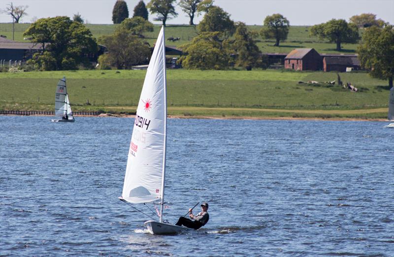 Craig Williamson wins the Laser Midlands Grand Prix at Blithfield - photo © Hazel Williamson