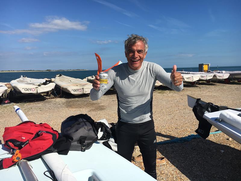 Luiz came from Brazil for the LaserPerformance Wildwind Laser Masters National Championships 2017 photo copyright David Freeman taken at Hayling Island Sailing Club and featuring the ILCA 7 class