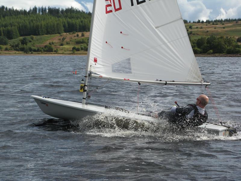 Greg Liggins, winner of the Laser event during the Kielder Water SC September Open photo copyright Judy Scullion taken at Kielder Water Sailing Club and featuring the ILCA 7 class