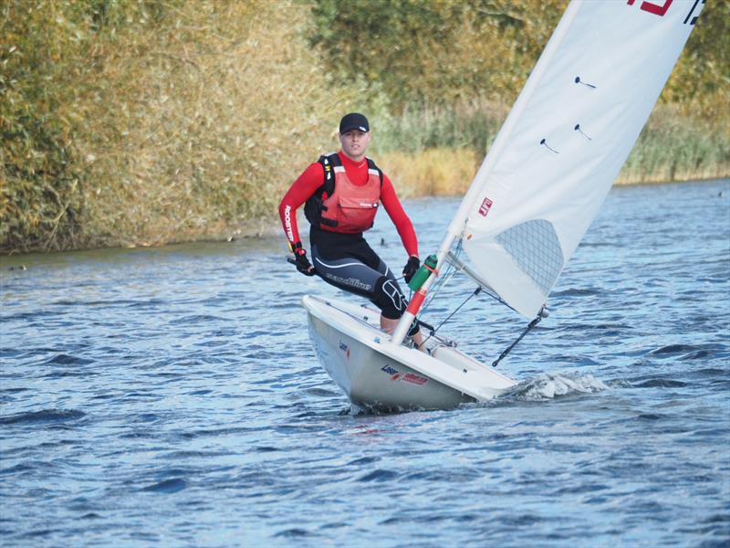 Ross Williams wins the Thames Valley Laser Open at Welsh Harp photo copyright Luke Howard taken at Welsh Harp Sailing Club and featuring the ILCA 7 class