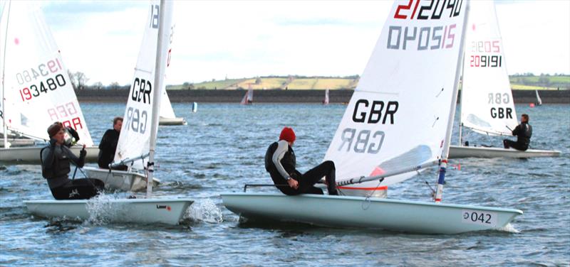 Anthony Parke heads for victory during the BUCS Fleet Racing Championships photo copyright Tony Mapplebeck taken at Draycote Water Sailing Club and featuring the ILCA 7 class