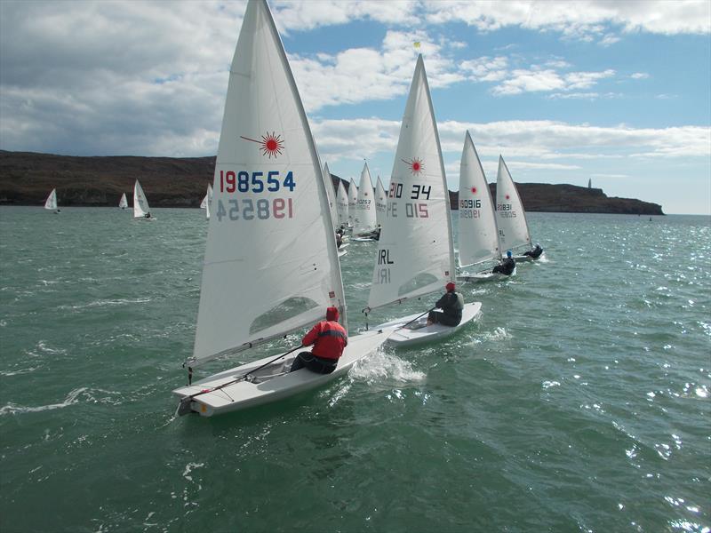 Lasers racing in Baltimore Harbour during the Laser Munster Championships photo copyright BSC taken at Baltimore Sailing Club and featuring the ILCA 7 class