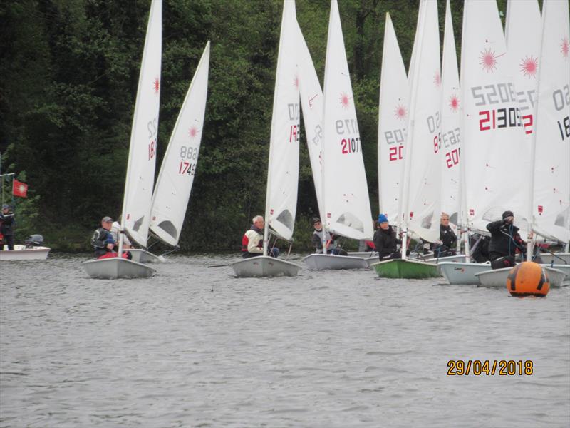 Lasers at Chipstead photo copyright Sophie Poston taken at Chipstead Sailing Club and featuring the ILCA 7 class