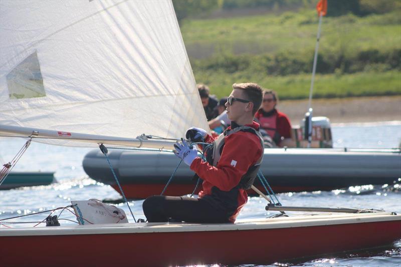 Harrison Allen during the Bartley Junior Regatta photo copyright Kerry Webb taken at Bartley Sailing Club and featuring the ILCA 7 class