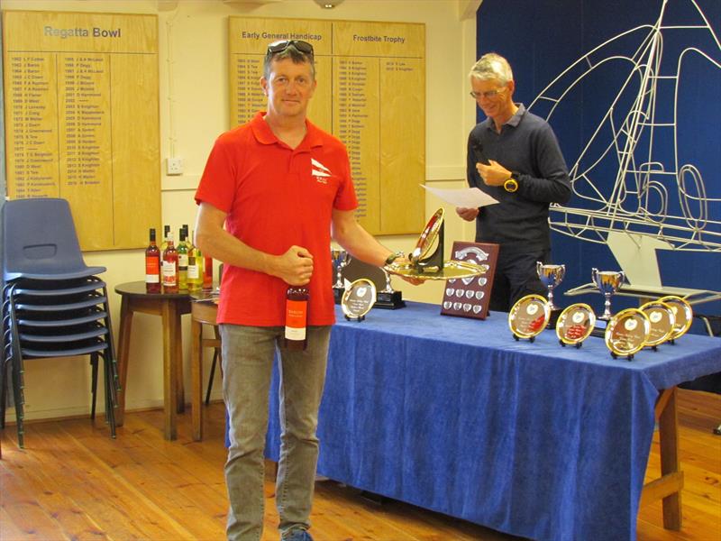 Ian Jones wins  the Ogston Laser Grand Prix - photo © Dave Basford