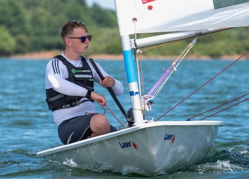 Youth winner Tom Smith at the Notts County SC Laser Open photo copyright David Eberlin taken at Notts County Sailing Club and featuring the ILCA 7 class