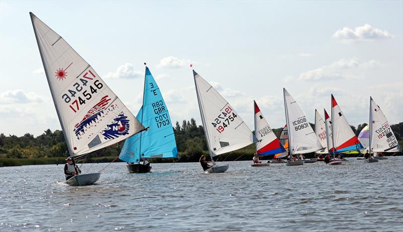 25th Broadland Youth Regatta photo copyright Alan Davis taken at Norfolk Punt Club and featuring the ILCA 7 class