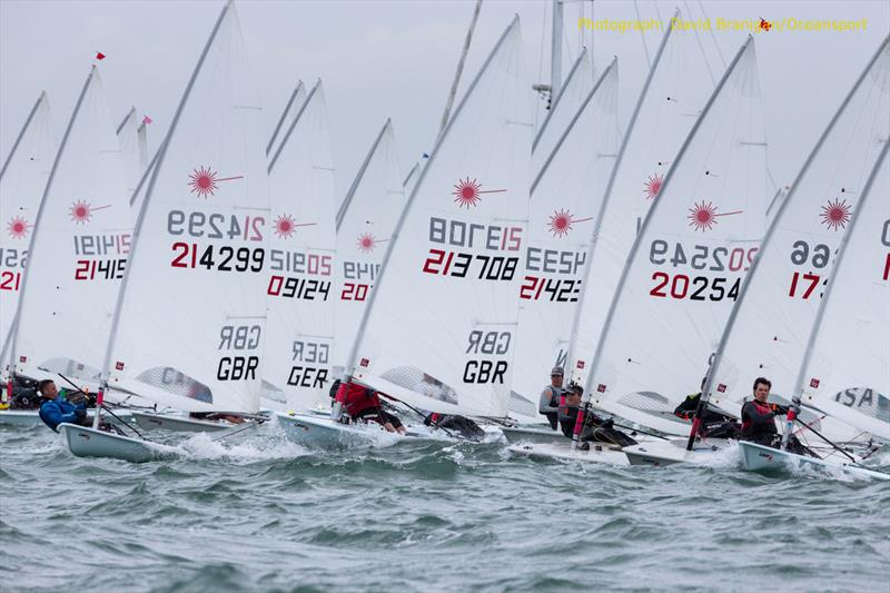 Day 2 of the DLR Laser Masters World Championships in Dublin Bay - photo © David Branigan / www.oceansport.ie
