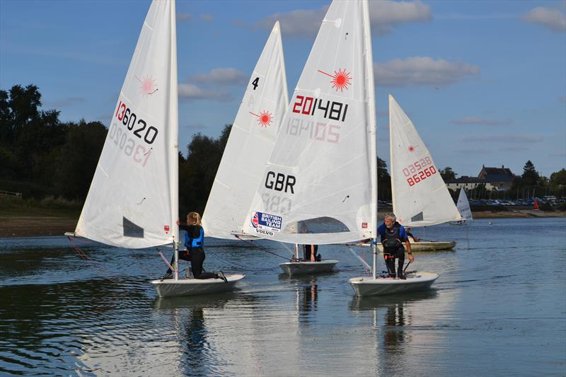 Beautiful sunshine and competitive light air sailing during the Sutton Bingham Laser GP photo copyright Saffron Gallagher taken at Sutton Bingham Sailing Club and featuring the ILCA 7 class