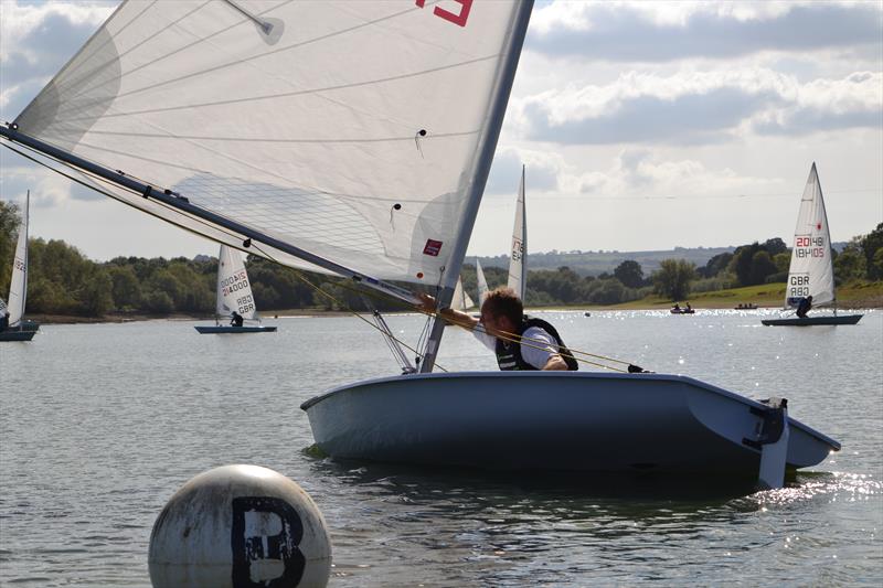 Jon Emmett dominated the Laser Standard fleet during the Sutton Bingham Laser GP photo copyright Saffron Gallagher taken at Sutton Bingham Sailing Club and featuring the ILCA 7 class