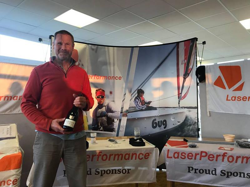Alan Davis wins the Standard fleet in the Laser Performance Masters Inlands at Grafham Water photo copyright Guy Noble taken at Grafham Water Sailing Club and featuring the ILCA 7 class