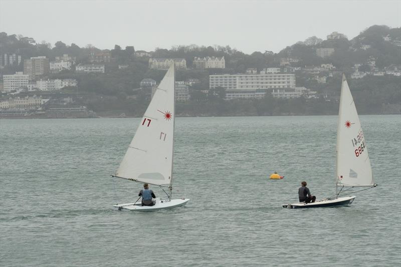 Paignton SC Christmas Cracker photo copyright Steve Cayley taken at Paignton Sailing Club and featuring the ILCA 7 class