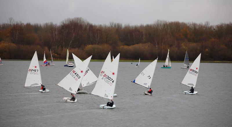 Leigh & Lowton Revett Series day 4 photo copyright Gerard van den Hoek taken at Leigh & Lowton Sailing Club and featuring the ILCA 7 class