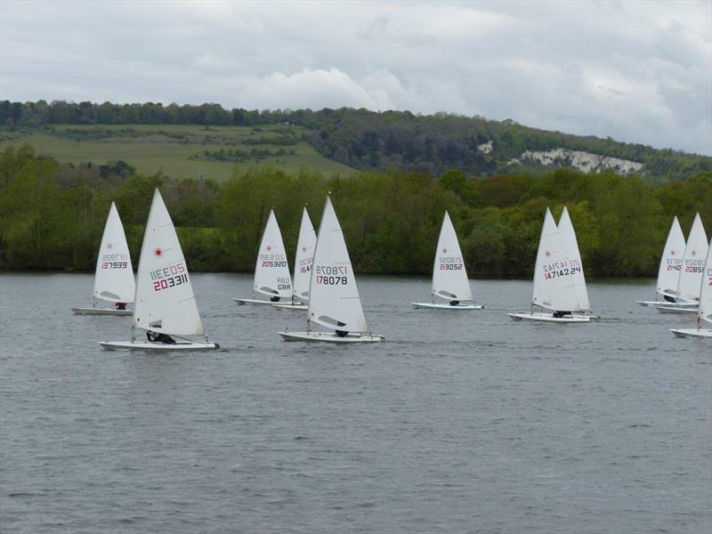 Chipstead Laser Open photo copyright Peter Gillow taken at Chipstead Sailing Club and featuring the ILCA 7 class