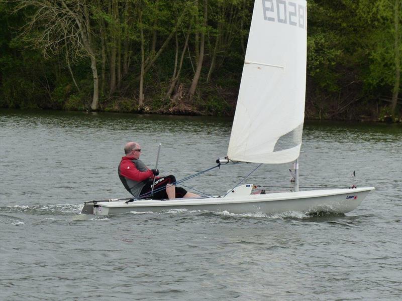 Chipstead Laser Open photo copyright Peter Gillow taken at Chipstead Sailing Club and featuring the ILCA 7 class