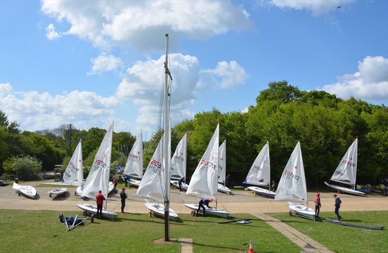 Bough Beech Laser Open photo copyright BBSC taken at Bough Beech Sailing Club and featuring the ILCA 7 class