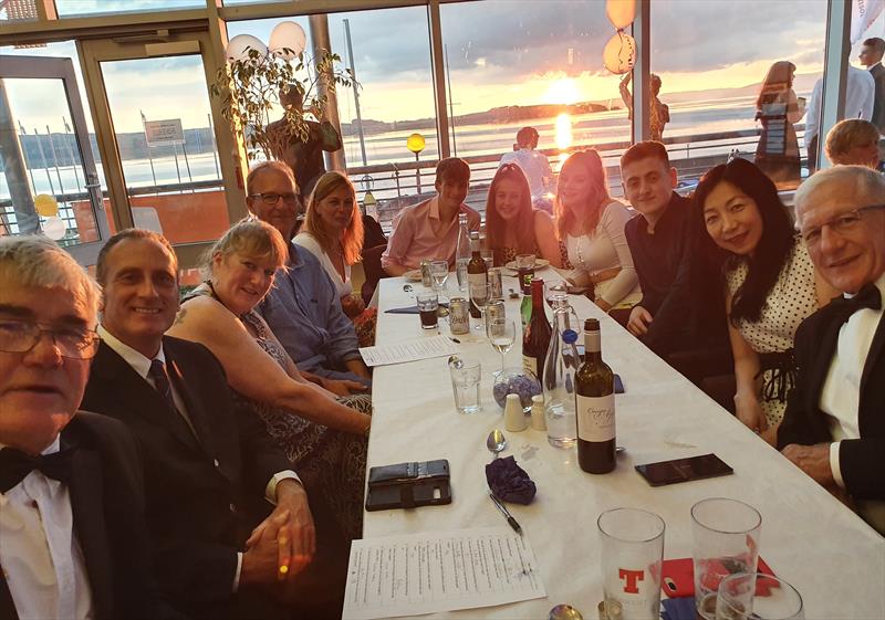 Gala dinner during the the Laser UK National Championships at Largs - photo © Jon Emmett