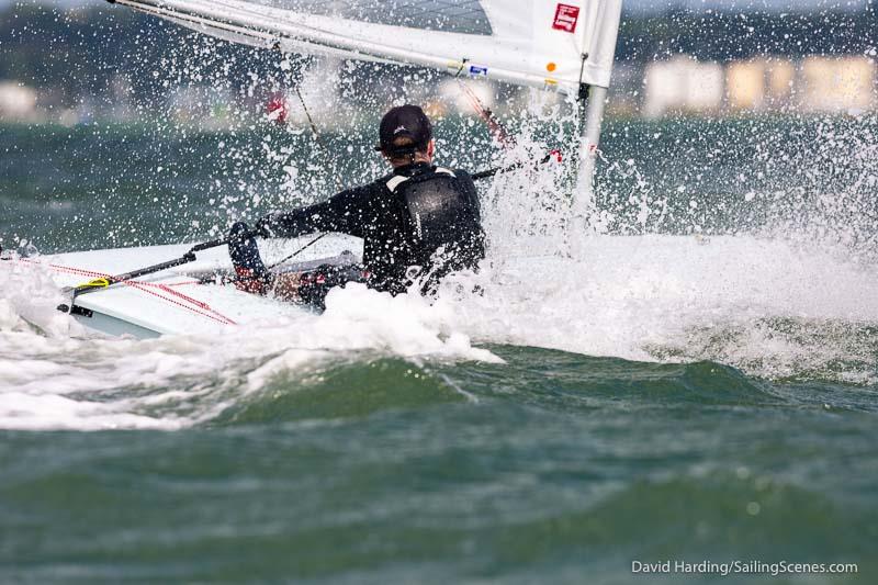 Bournemouth Digital Poole Week 2019 day 1 photo copyright David Harding / www.sailingscenes.com taken at Parkstone Yacht Club and featuring the ILCA 7 class