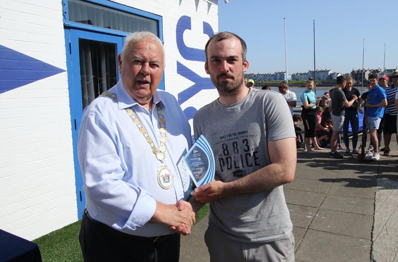 Irish Laser National Championships 2019 Prize Giving - Ronan Wallace - photo © Simon McIlwaine / www.wavelengthimage.com