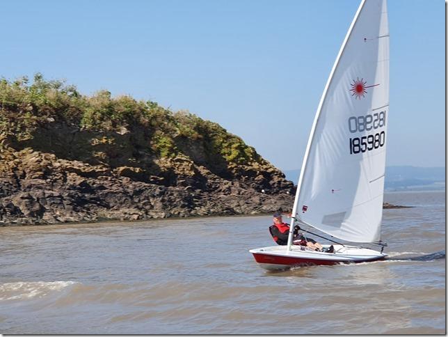 Clevedon SC Channel Race  photo copyright Mike Batchelor taken at Clevedon Sailing Club and featuring the ILCA 7 class