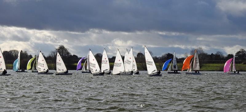 Lovely sailing weather for some on Week 2 of the Alton Water 2020 Fox's Chandlery & Anglian Water Frostbite Series photo copyright Emer Berry taken at Alton Water Sports Centre and featuring the ILCA 7 class