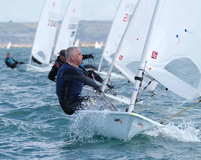 Nick Harrison during the UKLA ILCA 7 Nationals at the WPNSA - photo © Sam Pearce