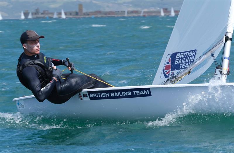 Michael Beckett during the UKLA ILCA 7 Nationals at the WPNSA photo copyright Sam Pearce taken at Weymouth & Portland Sailing Academy and featuring the ILCA 7 class