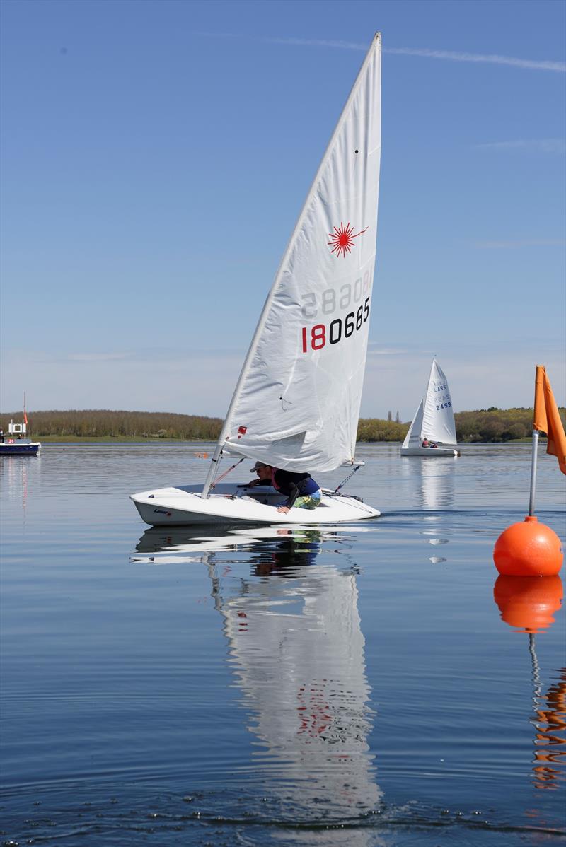 Pete Law 180685 won Laser Fleet Race 8 of the Grafham Water SC Restart Series photo copyright Paul Sanwell / OPP taken at Grafham Water Sailing Club and featuring the ILCA 7 class