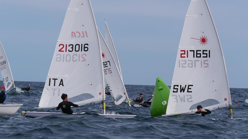 ILCA Vilamoura European Continental Qualification day 3 - photo © Jon Emmett