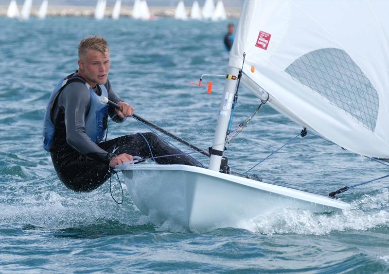 Ben Flower photo copyright Sam Pearce taken at Weymouth & Portland Sailing Academy and featuring the ILCA 7 class