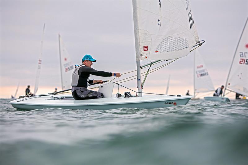 Roger O'Gorman during the ILCA7 50th Anniversary Regatta at Stokes Bay - photo © Georgie Altham / www.facebook.com/galthamphotography