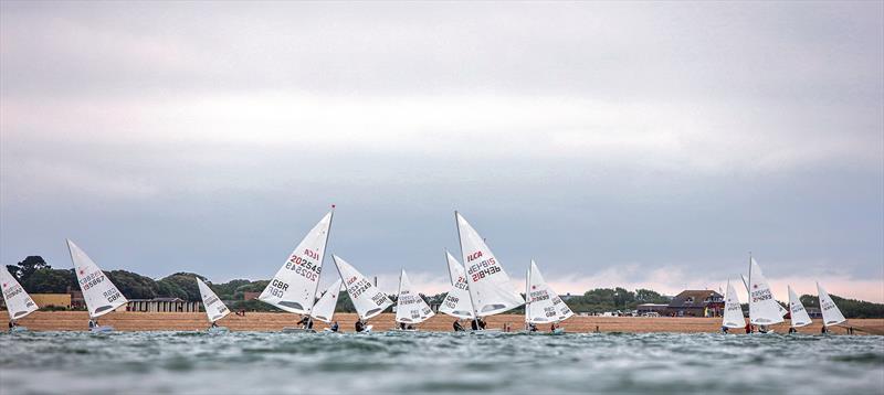 ILCA7 50th Anniversary Regatta at Stokes Bay photo copyright Georgie Altham / www.facebook.com/galthamphotography taken at Stokes Bay Sailing Club and featuring the ILCA 7 class