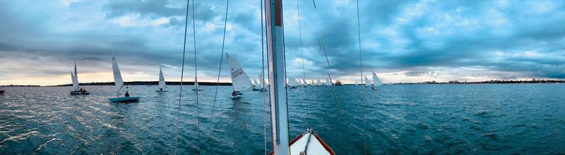 Big Monday for the ILCA / Laser fleet at Parkstone photo copyright Chris Whalley taken at Parkstone Yacht Club and featuring the ILCA 7 class