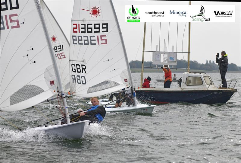 Gary Knott finishes 3rd in the ILCA 7 class in the 2021 UKLA Masters Inlands at Grafham photo copyright Paul Sanwell taken at Grafham Water Sailing Club and featuring the ILCA 7 class