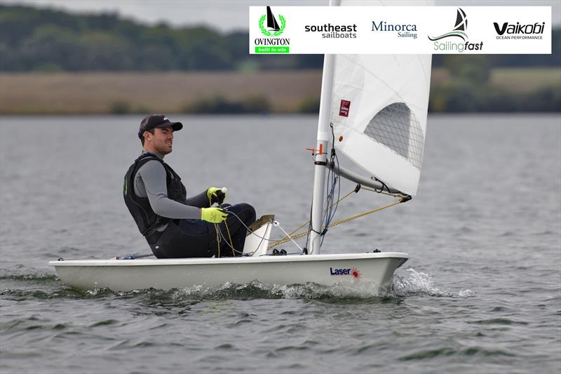 Colin Leonard wins the ILCA 7 class in the 2021 UKLA Masters Inlands at Grafham photo copyright Paul Sanwell taken at Grafham Water Sailing Club and featuring the ILCA 7 class