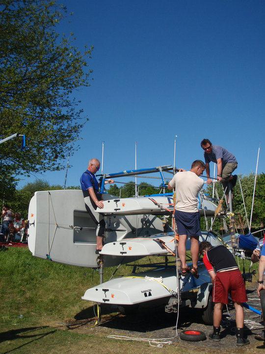 Trimpley Sailing Club puts Activate into action photo copyright Kim Neville and Michelle Tromans taken at Trimpley Sailing Club and featuring the ILCA 7 class