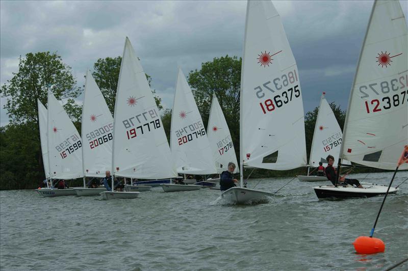 Lasers at Ely photo copyright David Cammann taken at Ely Sailing Club and featuring the ILCA 7 class