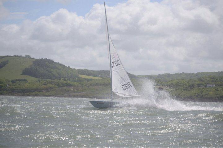 High winds for the Laser Welsh Championships photo copyright Peter Thomas taken at New Quay Yacht Club and featuring the ILCA 7 class