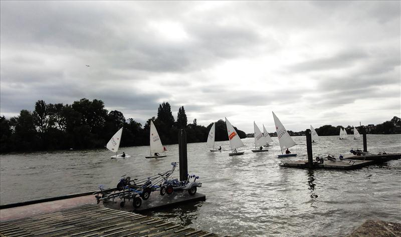 Lasers at London Corinthian photo copyright Penny Evans taken at London Corinthian Sailing Club and featuring the ILCA 7 class