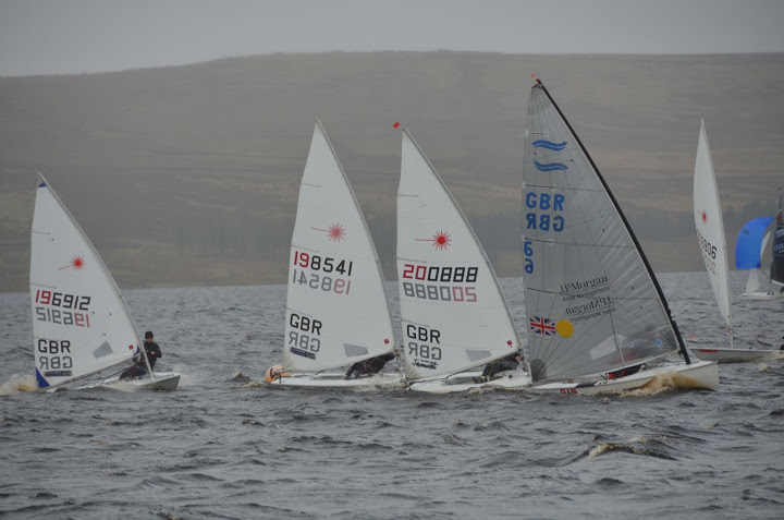 2012 Yorkshire Dales Brass Monkey photo copyright YDSC taken at Yorkshire Dales Sailing Club and featuring the ILCA 7 class