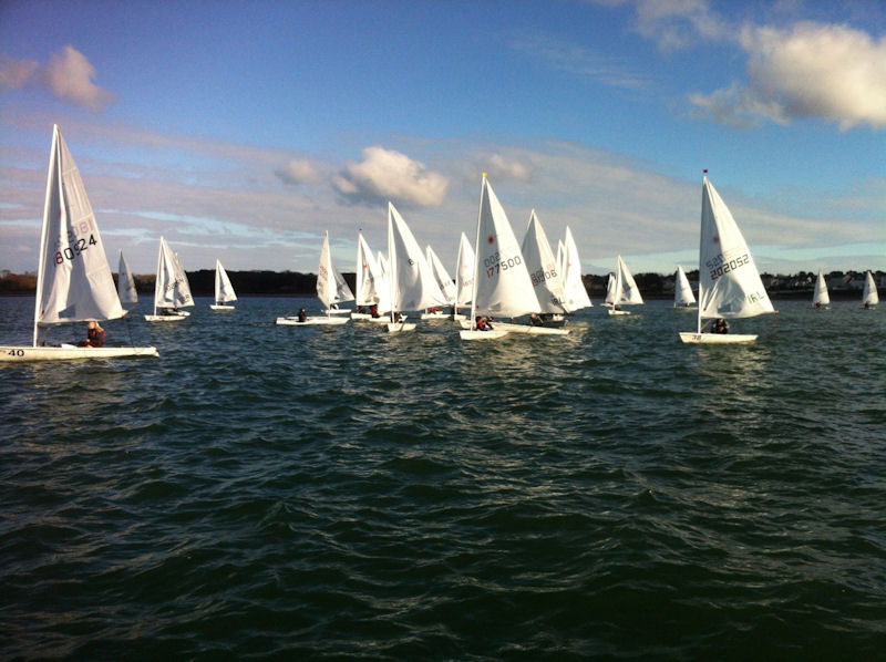 2012-13 Ballyholme Icebreaker Series Part 2 photo copyright Mark Mackey taken at Ballyholme Yacht Club and featuring the ILCA 7 class