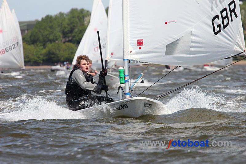 Starcross Laser open photo copyright Mike Rice / www.fotoboat.com taken at Starcross Yacht Club and featuring the ILCA 7 class